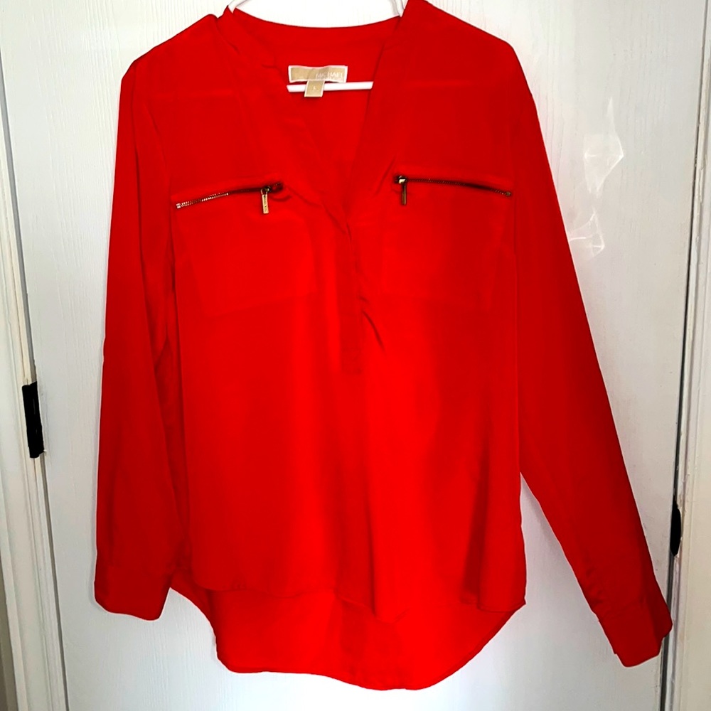 Micheal Kors blouse size L